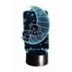 thumbnail image 1 of Lampara Ilusion 3D Oso en la Luna de 7 colores, Base touch, 1 of 6