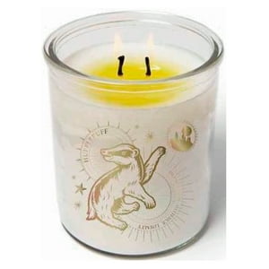 Insight - Harry Potter Vela Mágica Hufflenpuf Cambia Color Vaso Vidrio