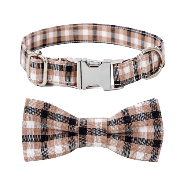Collar para perro con lazo - Collar para perro con lazo ajustable, elegante, tamaño pequeño, mediano o grande