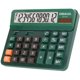thumbnail image 1 of Calculadora colgante de 12 dígitos con pantalla grande verde, 1 of 8