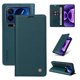 thumbnail image 5 of Funda Billetera de Cuero para Xiaomi 17 Pro con Tarjetero y Soporte - Tapa Magnética Azul, 5 of 5