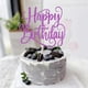 thumbnail image 2 of Cake Topper Feliz Cumpleaños Con Brillo Decorativo, 2 of 8
