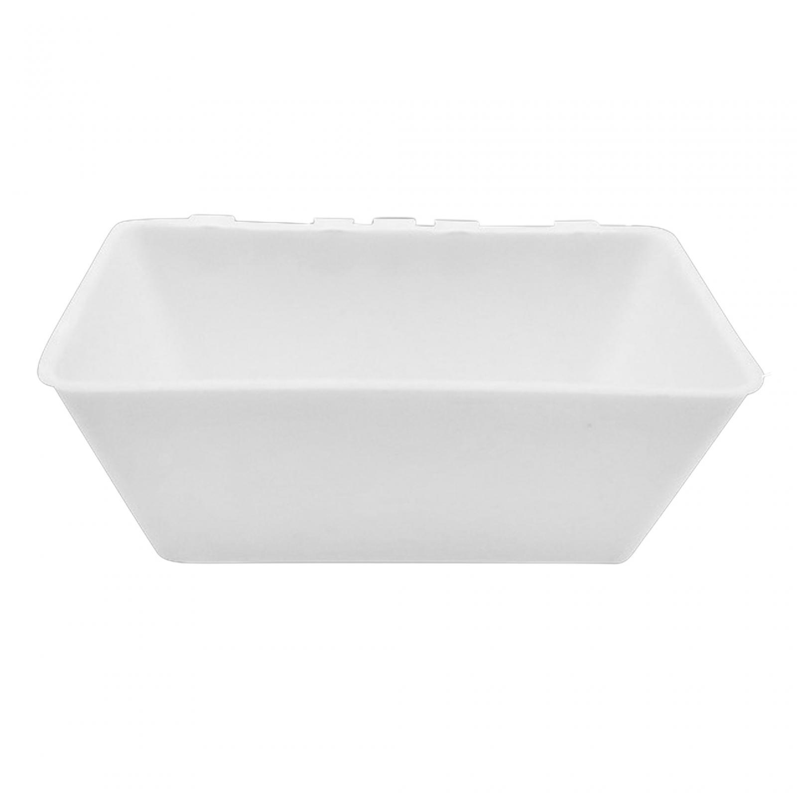 Magideal - Alimentador De Cerca Colgante, Cubo Alimentador De Pollos, Contenedor De Alimentación De Gran Capacidad, Alimentador Colgante De Pollo Para Caballos , Blanco