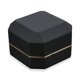 thumbnail image 2 of Caja de Anillos AVESON Cuadrada de Terciopelo con Luz LED Negra, 2 of 5