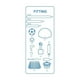thumbnail image 4 of Juguete Arco 2 En 1 Para Piscina Con Pelotas Infnatil, 4 of 6