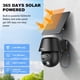 thumbnail image 2 of Cámara de seguridad solar ZEEPORTE 2K inalámbrica para exterior con giro de 360°, 2 of 7