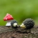 thumbnail image 5 of Mini erizos y hongos de resina, figuras en miniatura, accesorios para jardines de hadas, suministros para jardines de hadas, animales para jardines de hadas, micropaisajes, macetas, decoración artesan, 5 of 6