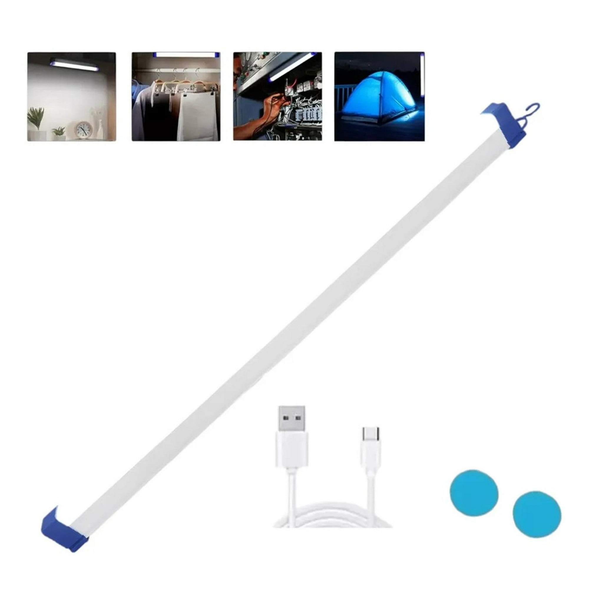 Genérico - Barra De Luz 32cm Lampara De Emergencia Recargable Con Iman