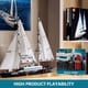 thumbnail image 4 of Kit de Construcción Mould King 10194 - Modelo de Velero de Dos Mástiles, 893 Piezas, 4 of 6