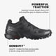 thumbnail image 2 of Zapatillas de trail running Salomon Speedcross para hombre, color negro, talla 10, 2 of 8