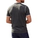 thumbnail image 3 of INSPIRE CHIC Camisetas Henley de Hombre de Manga Corta Casual con Ribete en Contraste Tallas S Negro, 3 of 6
