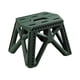 thumbnail image 3 of Taburete plegable con escalón, taburete con escalón de alta carga, taburete para el hogar, silla de pesca para senderismo, dormitorio, baño, barbacoa Verde, 3 of 5