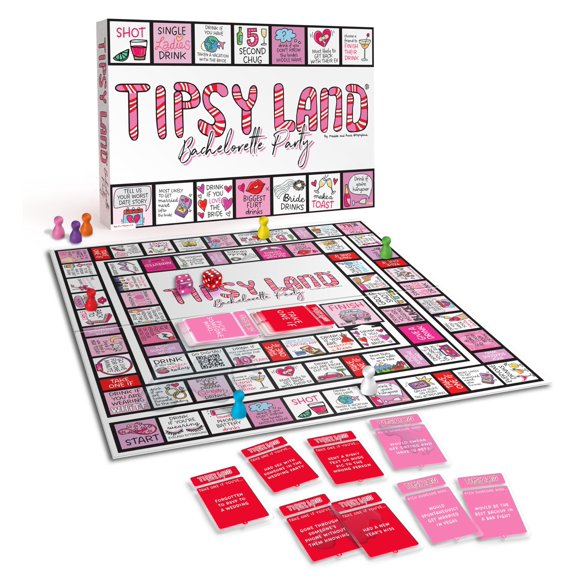 Juego de mesa TIPSY LAND Edición Despedida de Soltera - Nuevo