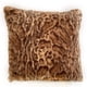 thumbnail image 1 of Cojín decorativo Plutus Brands Jungle Cat de piel sintética 22 x 22 cm, 1 of 3