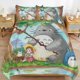 thumbnail image 1 of x72 My Neighbor Totoro Bed Duvet Cover Microfiber Bedding Sets 3D Printed Lightweight 3 Piece Comforter Sets, 1 Duvet Cover And 2 Pillow Shams for Kids Boys Girls 79"x90" jn72, 1 of 5
