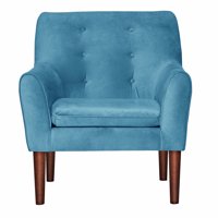 Masel - Poltrona Bergen Felpa Turquesa