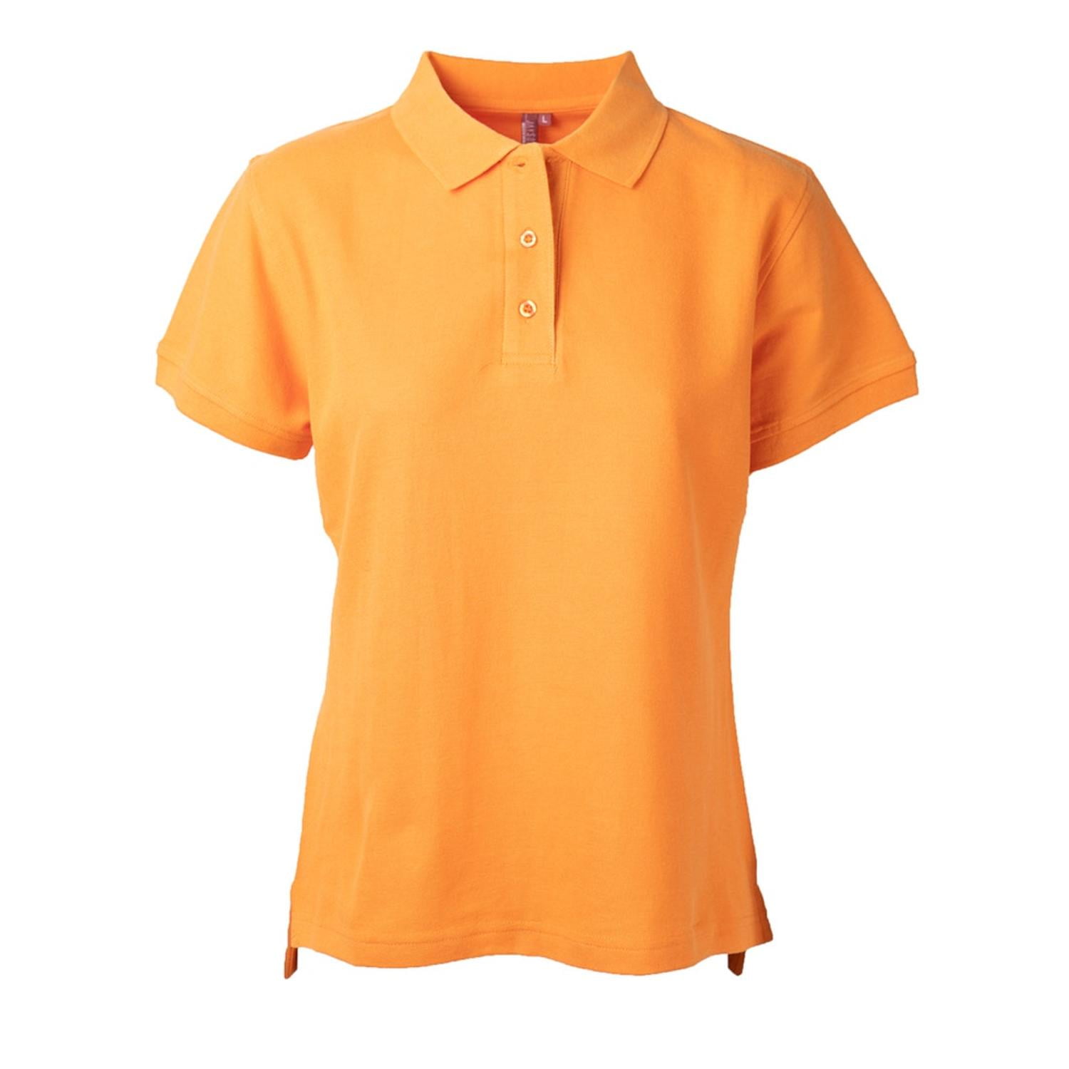 Jayson - Polera Pique Mujer 80/20 M/c Naranja Xxl