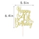 thumbnail image 2 of Cake Topper Florcmet Feliz 40.º Cumpleaños con Brillo Dorado, 2 of 7