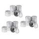 thumbnail image 3 of Lata redonda de aluminio 18pcs, tarro, botella, lata, contenedor de almacenamiento con tapa de tornillo, 3 of 5