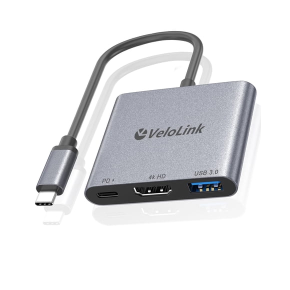Hub USB-C VeloLink 13 en 1 4K 30 Hz HDMI PD 100 W