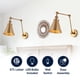 thumbnail image 4 of Lámpara de pared JONATHAN Y 7 Brass Gold Classic Industrial LED, 4 of 9