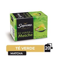 Té Verde Con Matcha Caja 40 G Supremo