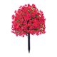 thumbnail image 3 of Estaca De Jardín De Flores Violetas Artificiales Con Estacas Para El Suelo Para Decoración Del Hogar Rosa Roja, 3 of 5