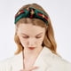 thumbnail image 4 of 4 piezas de turbante anudado para mujeres, diademas anchas bohemias Para Mujer, diademas Para Mujer, regalo con nudo Cacampanao, 4 of 7