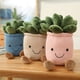thumbnail image 2 of 9inch Creative Succulent Plant Decoration, For Garden Green Lovers Cute Succulent Sleep Seat Cushion Home Decoration, 2 of 4