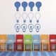thumbnail image 2 of Decomural Lightbulb School Nursery Set WS-33369, 2 of 2