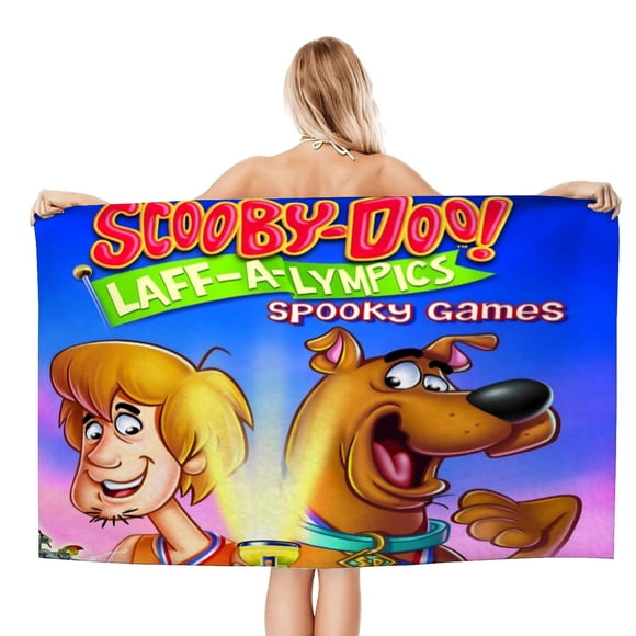Laff-a-Lympics Toalla de playa de secado rápido con diseño temático, regalo para mujeres y niñas, ideal para cumpleaños, fans, amantes de la música, uso en la playa o al aire libre, 78 × 180 cm
