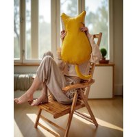 Tengfei - Almohada Cojín De Gato Extra Suave Para Decorar O Apego Para Niños