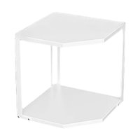 Bothyi - Estante De Esquina Para Mostrador Y Organizador De Gabinetes De Cocina De 2 Capas