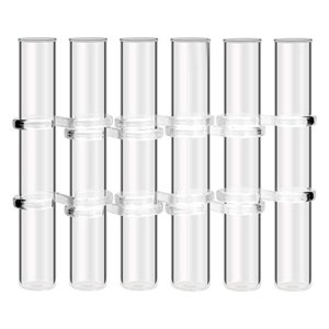 Magideal - Diy Tubo De Ensayo De Planta Terrario Jarrón Macetas Terrario De Plantas De Escritorio Para Plantas Hidropónicas Hogar Jardín Decoración De La , 6 Piezas Grandes