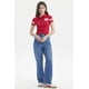 thumbnail image 4 of Polera Mujer Madia Pata Botón Rojo, 4 of 4