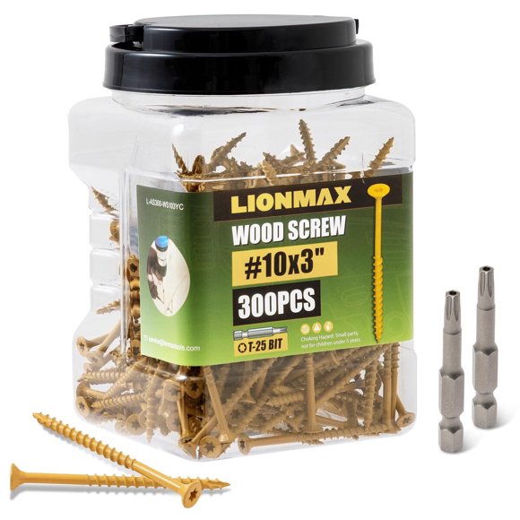 Tornillos para madera exterior LIONMAX Torx T25