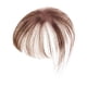 thumbnail image 1 of Flequillo Con Clip Para Mujeres Y Niñas, Extensión Elegante, Estilo Francés, Castaño Claro., 1 of 5