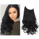 thumbnail image 1 of Xiao Hua Extensión de Cabello con Línea de Pesca Invisible Negra, Peluca Sintética Larga con Diadema Ajustable, Adecuada para Mujer, 18 Pulgadas, 1 Pieza, 1 of 2
