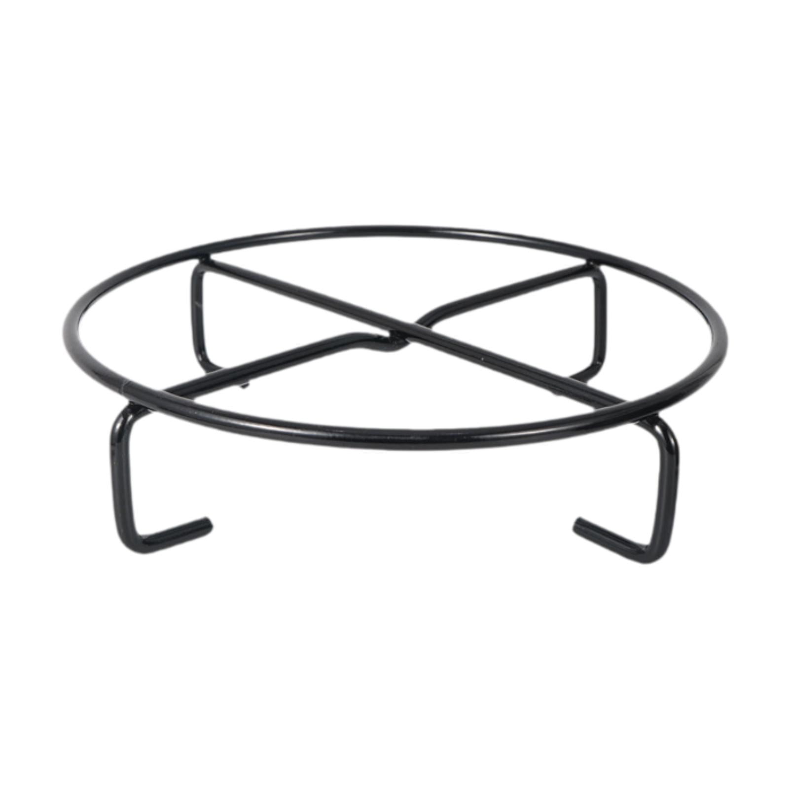 Magideal - Base De Tetera De Hierro Redonda, Resistente Al , Accesorio De Cocina, Soporte Multiusos Para Hervidor De Agua, Soporte Para Encimera De Uso