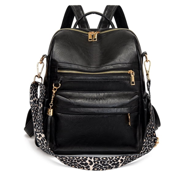 Mochila Cartera MOVAC Urban Chic Cuero PU Mujer a la Moda Multiuso