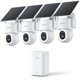 thumbnail image 1 of Kit de 4 Cámaras de Seguridad Solar aosu SolarCam D1 Max 4K, 1 of 9