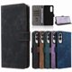 thumbnail image 4 of Funda Billetera para Samsung Galaxy S25 Edge con Soporte - Cartera de Cuero con Ranuras Negro, 4 of 5