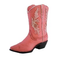 Magideal - Jarrón De Resina Con Forma De Bota De Vaquera, Colección De Macetas Occidentales, Arreglo Floral Para Estante, Mesa, Fiesta, Cafetería, Decoración Del Rosa