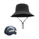 thumbnail image 1 of Sombrero De Pescador Con Cuerdas Sombrero De Sol Transpirable Con Correa Para Viajes Verano Negro, 1 of 5