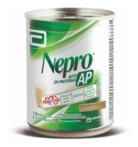 Suplemento Abbott Nepro Ap Pack 6 Unidades - 237 Ml Vainilla