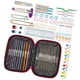 thumbnail image 2 of Conjunto de ganchos de ganchillo con tijeras, suministros para manualidades de hilo, herramientas de costura con mango ergonómico ligero, alfileres de, 2 of 5