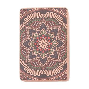 Magideal - Bloque De Yoga De Corcho, Práctico Bloque De Yoga Para Gimnasio En Casa, Ejercicio Profesional, Entrenamiento, Bloque Antideslizante De Alta Densidad Estilo B