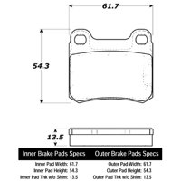 Pastillas Freno Para Auto Motaquip Lvxl794