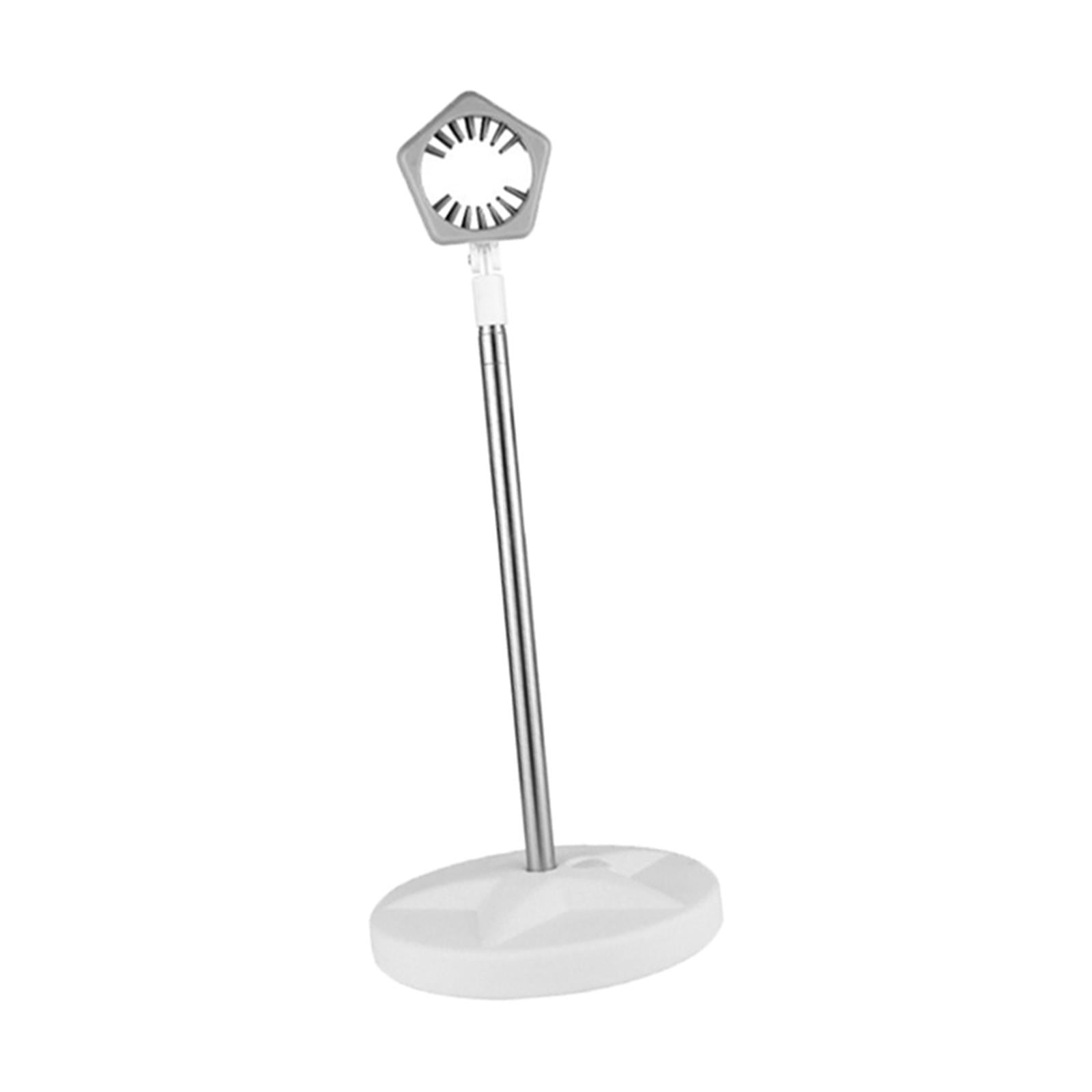 Magideal - Soporte Para Secador De Pelo Perezoso, Soporte Para Secador De Pelo Giratorio Y Flexible Para Manos, Soporte Para Soporte De Teléfono Para El Hogar , Plata 58-125cm