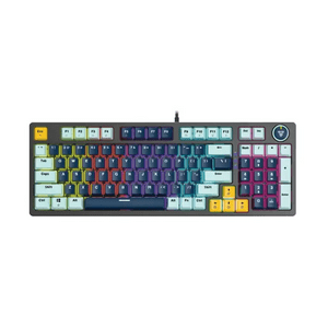 Teclado Gamer Mecanico Fantech Mk890V2 Atom96 Navy Switch Red